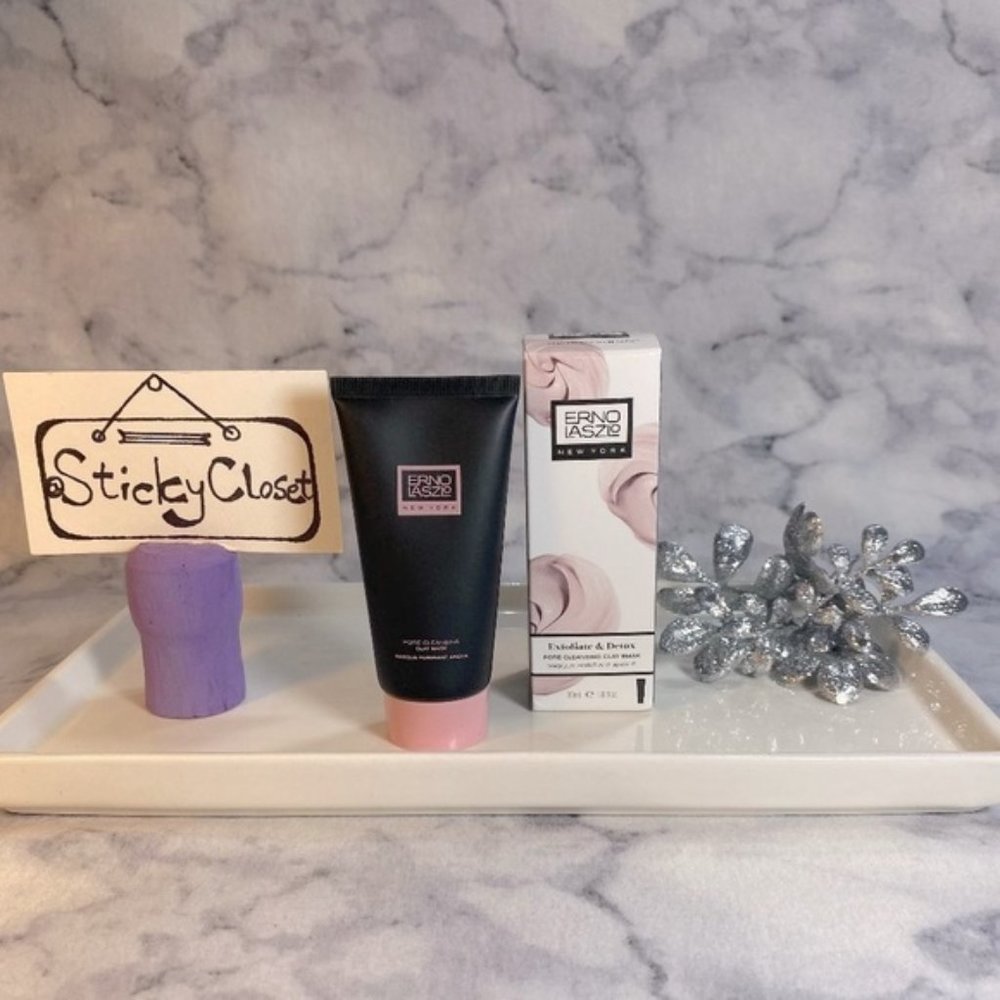 Erno Laszlo Skincare,Exfoliate&Detox Cleanser Mask-Travel 30ml,1.0oz-BOXED-NEW